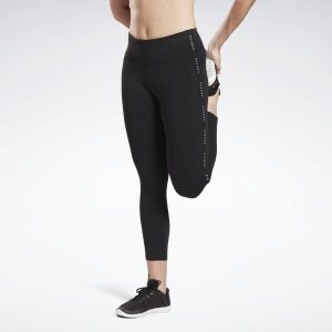 Reebok Studio Lux 7/8 2.0 - Read Tights Damen - Schwarz - DE 749-JCR